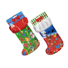 Christmas Confectionary PVC Sock with Toys